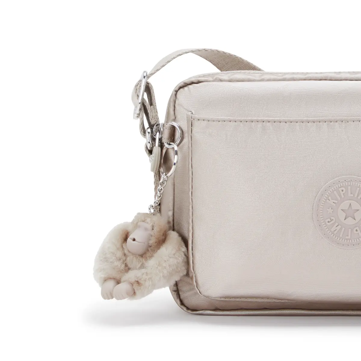 KIPLING - תיק צד בינוני ABANU M – KI683148I – metallic-glow – 4
