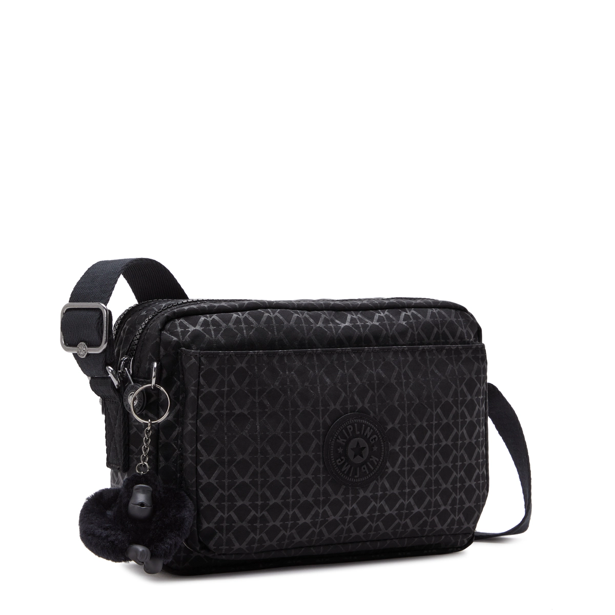 KIPLING - תיק צד בינוני ABANU M – KI6831K59 – signature-emb – 3