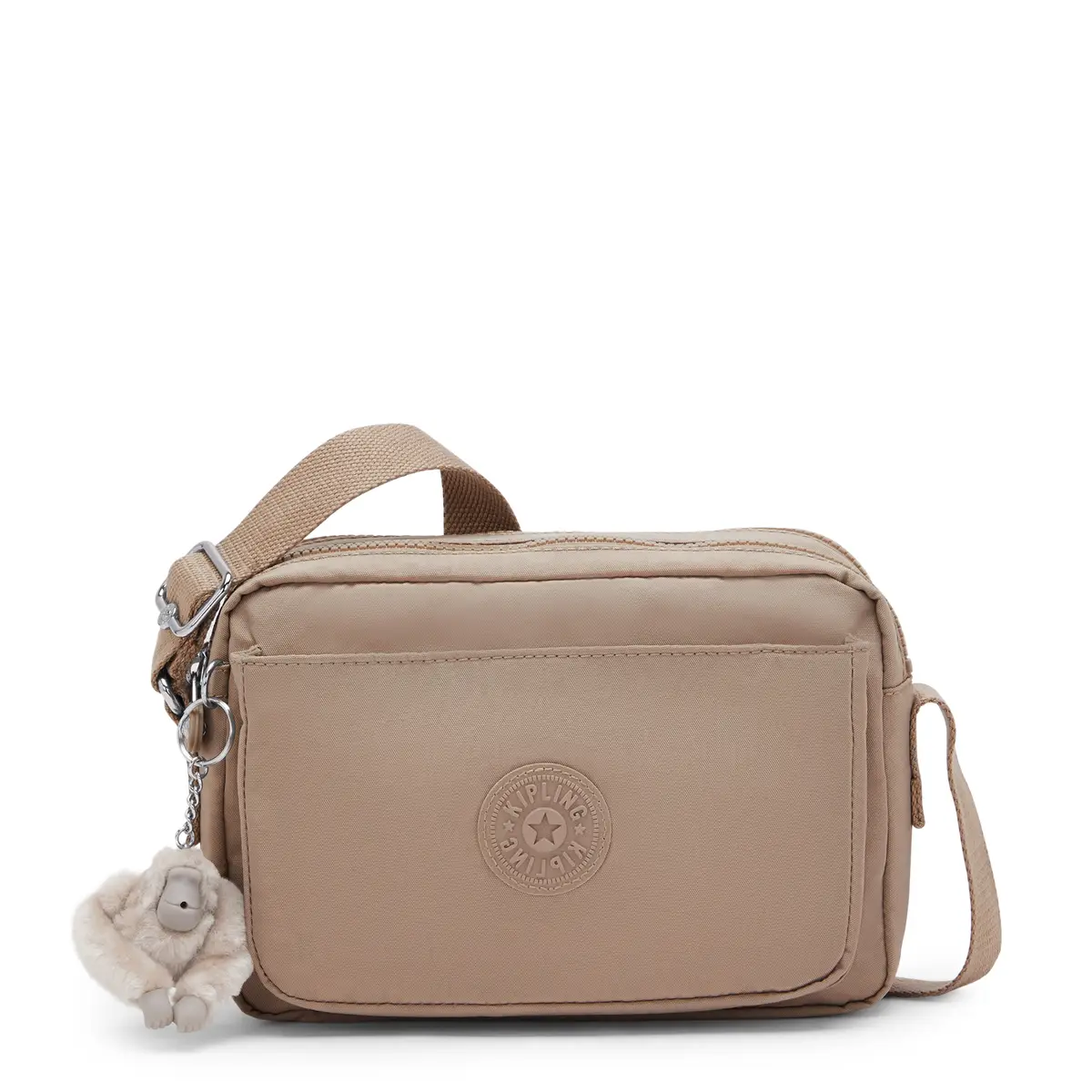 KIPLING - תיק צד בינוני ABANU M – KI7076J00 – tan-beige – 1
