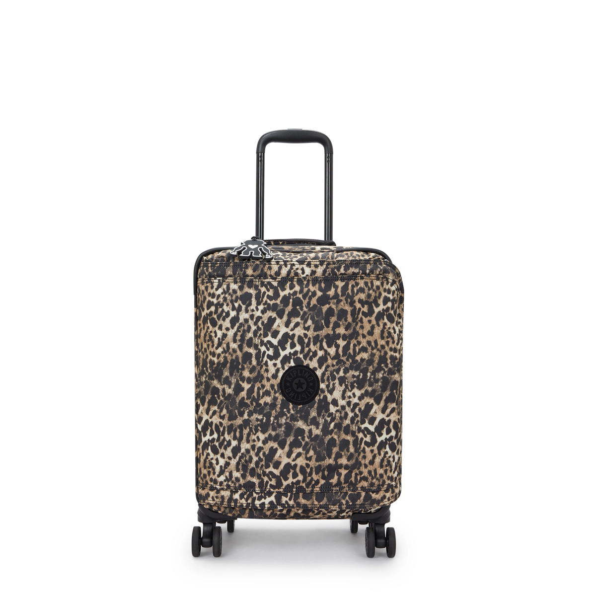 KIPLING - מזוודה קטנה מבד לעליה למטוס SPONTANEOUS S – KI72116JP – wild-leopard – 1