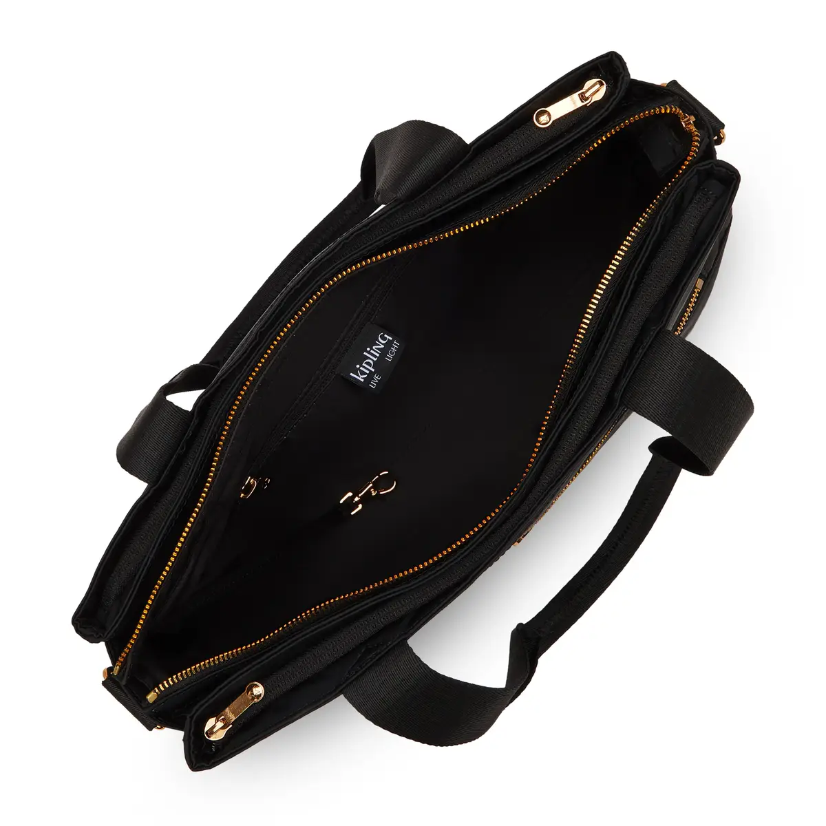 KIPLING - תיק צד גדול למחשב 13" ELYSIA WORK S – KI8069X61 – blush-gold-blck – 3
