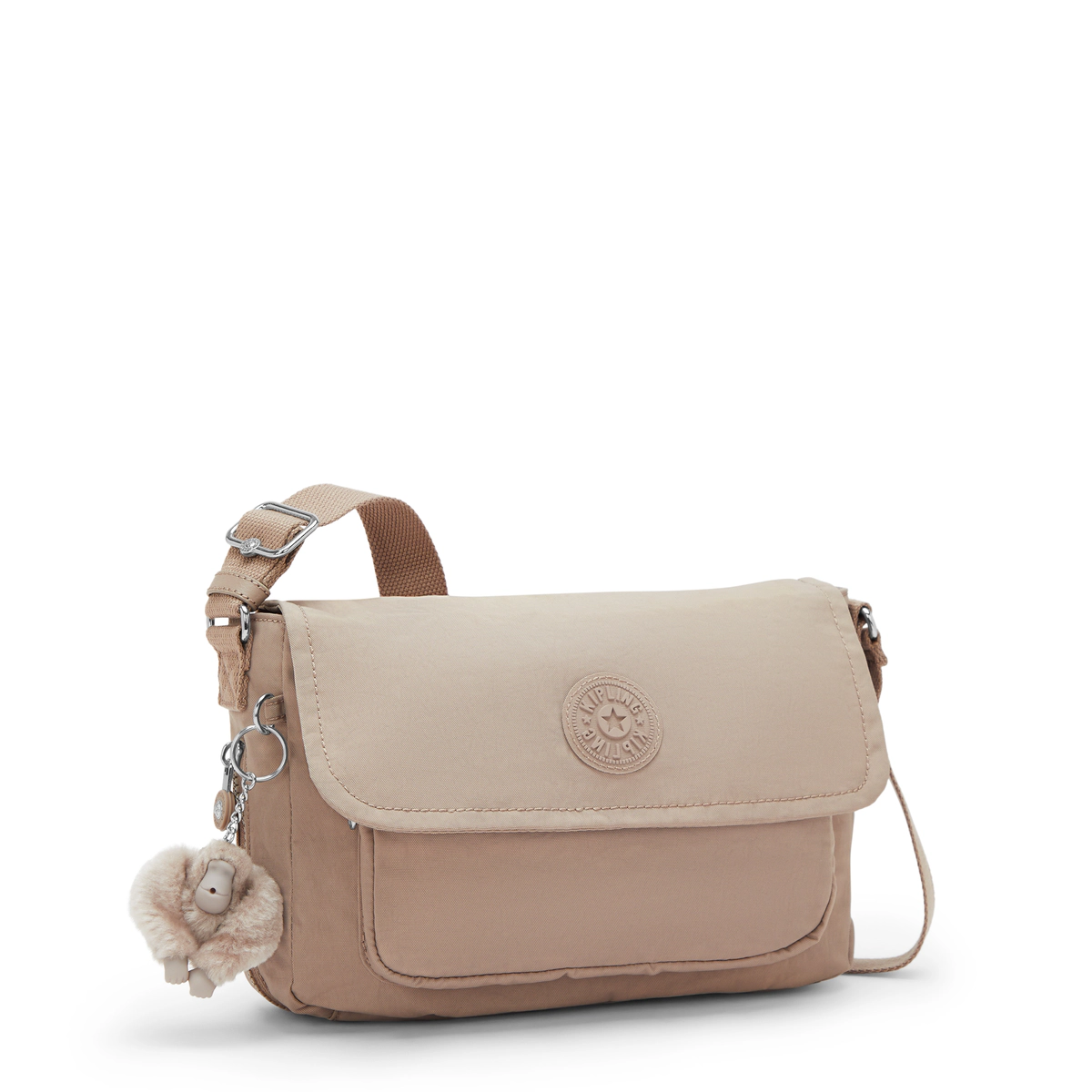 KIPLING - תיק צד בינוני DALMA – KI8123J00 – tan-beige – 3