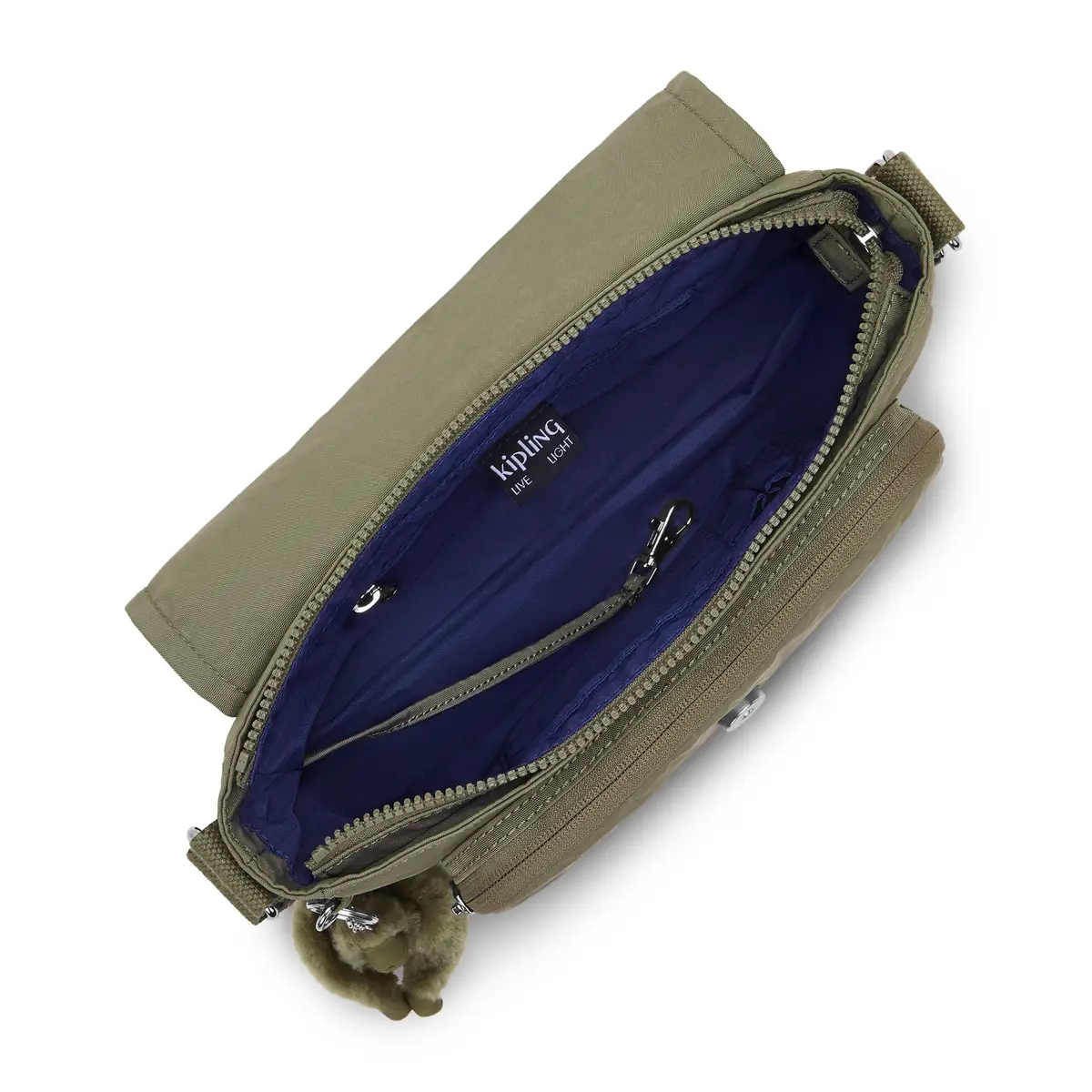 KIPLING - תיק צד בינוני DALMA – KI8123RW4 – almost-sage – 2