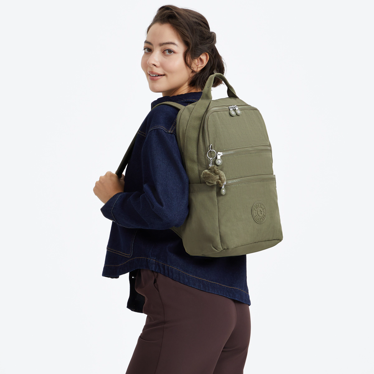 KIPLING - תיק גב למחשב 15" BIANA – KI8226RW4 – almost-sage – 7