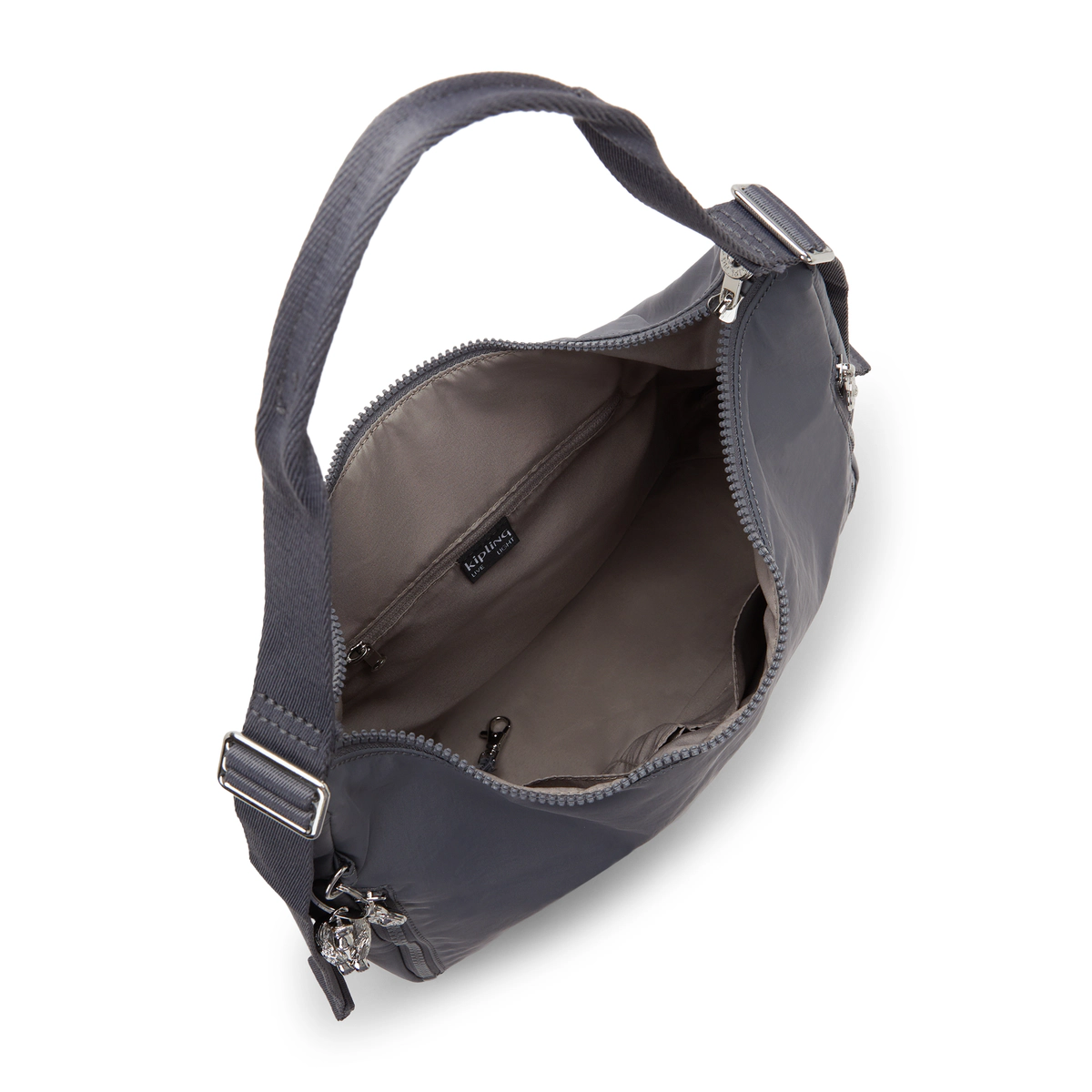 KIPLING - תיק כתף גדול KHLOE – KI8256QT4 – moonlit-slate – 2
