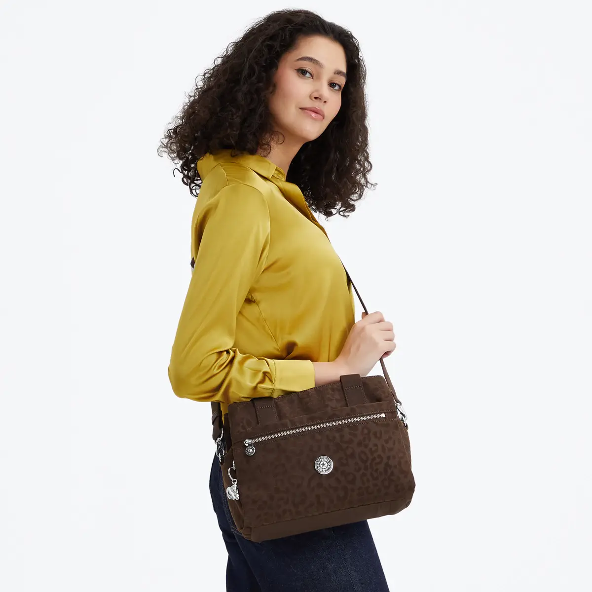 KIPLING - תיק צד בינוני ELYSIANA – KI83717ED – soft-leopard – 4