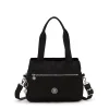 KIPLING - תיק צד בינוני ELYSIANA – KI85604NW – noir-sign-jq – 1