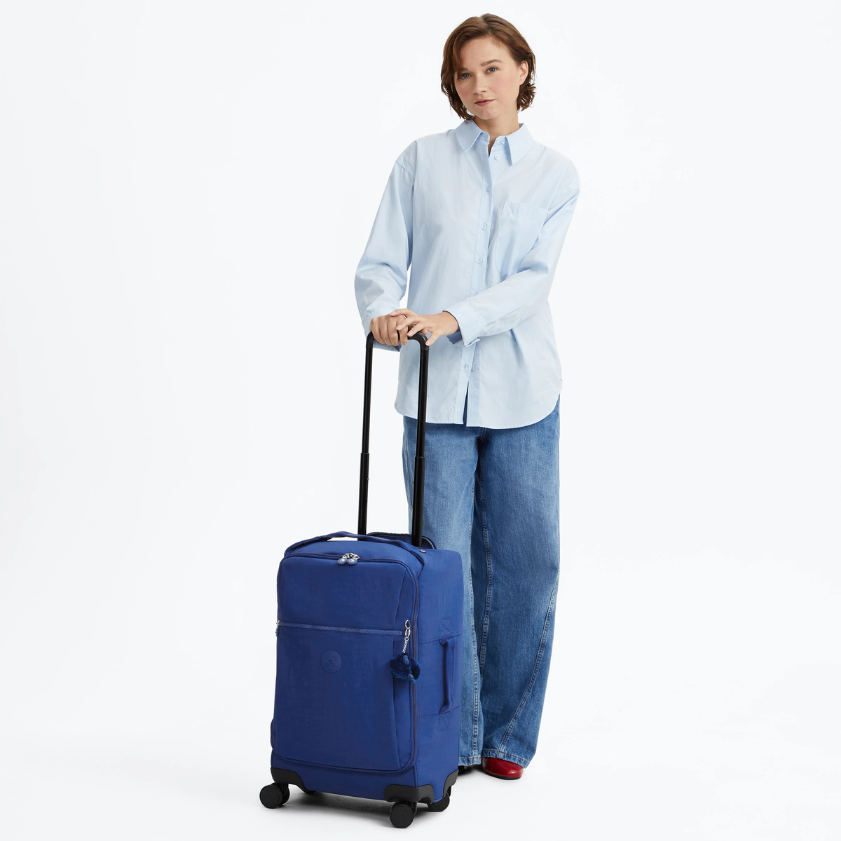 KIPLING - מזוודה מבד לעליה למטוס DARCEY UP S – KI8670IV0 – blazing-blue – 5