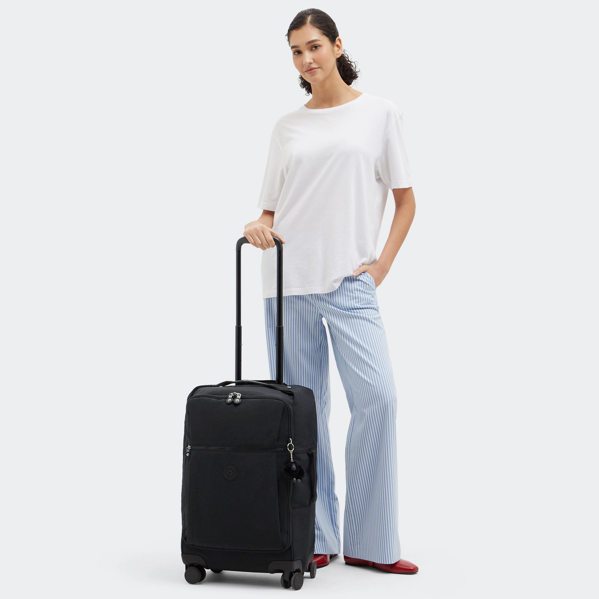 KIPLING - מזוודה מבד לעליה למטוס DARCEY UP S – KI8670P39 – black-noir – 6