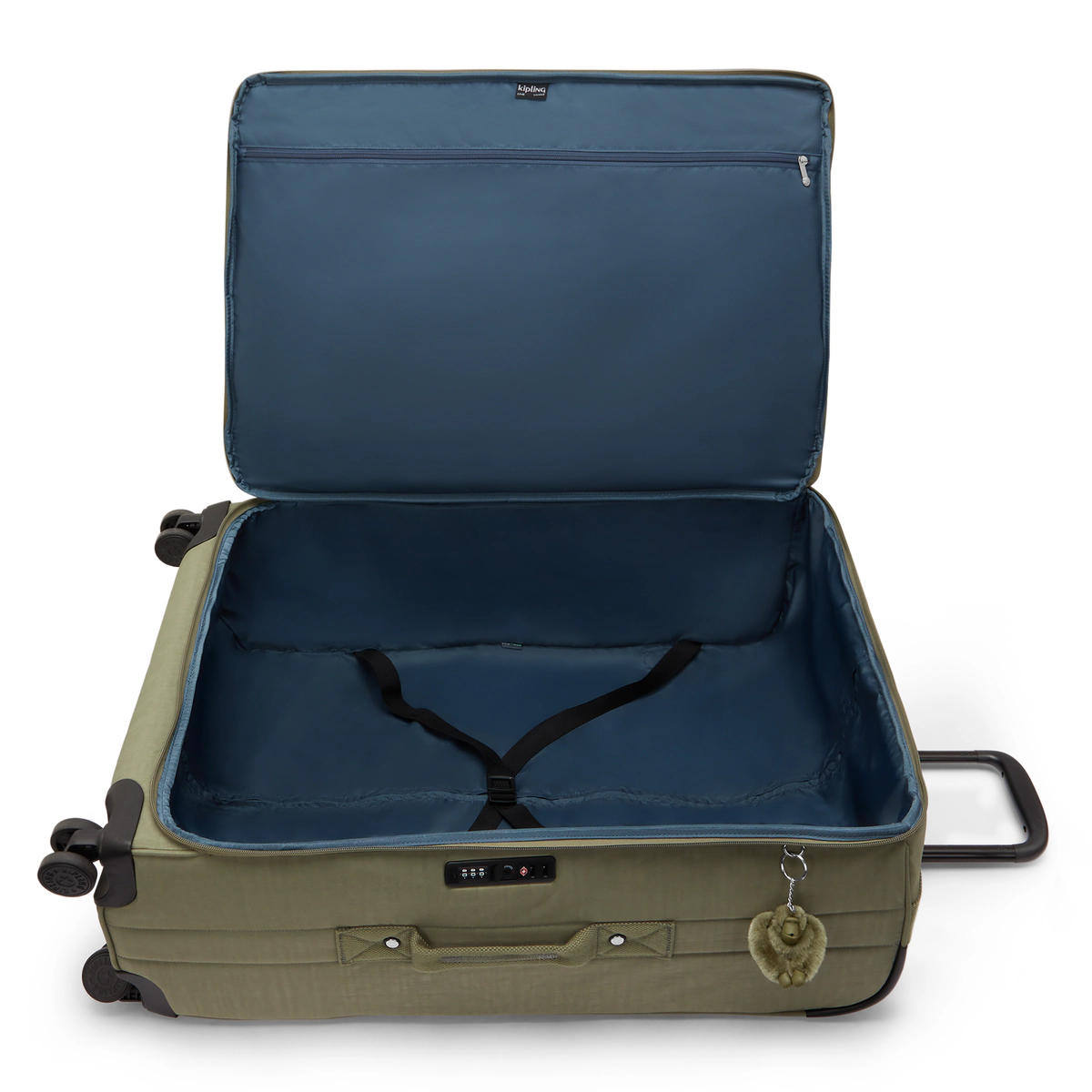 KIPLING - מזוודה גדולה מבד JET L – KI9556RW4 – almost-sage – 2