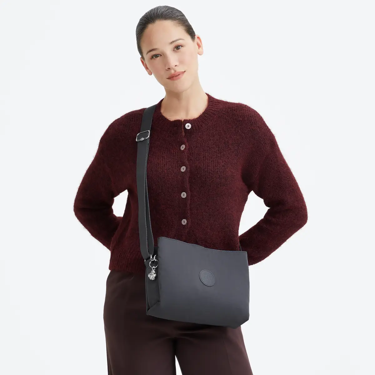 KIPLING - תיק צד בינוני FABYA – KI9586QT4 – moonlit-slate – 4