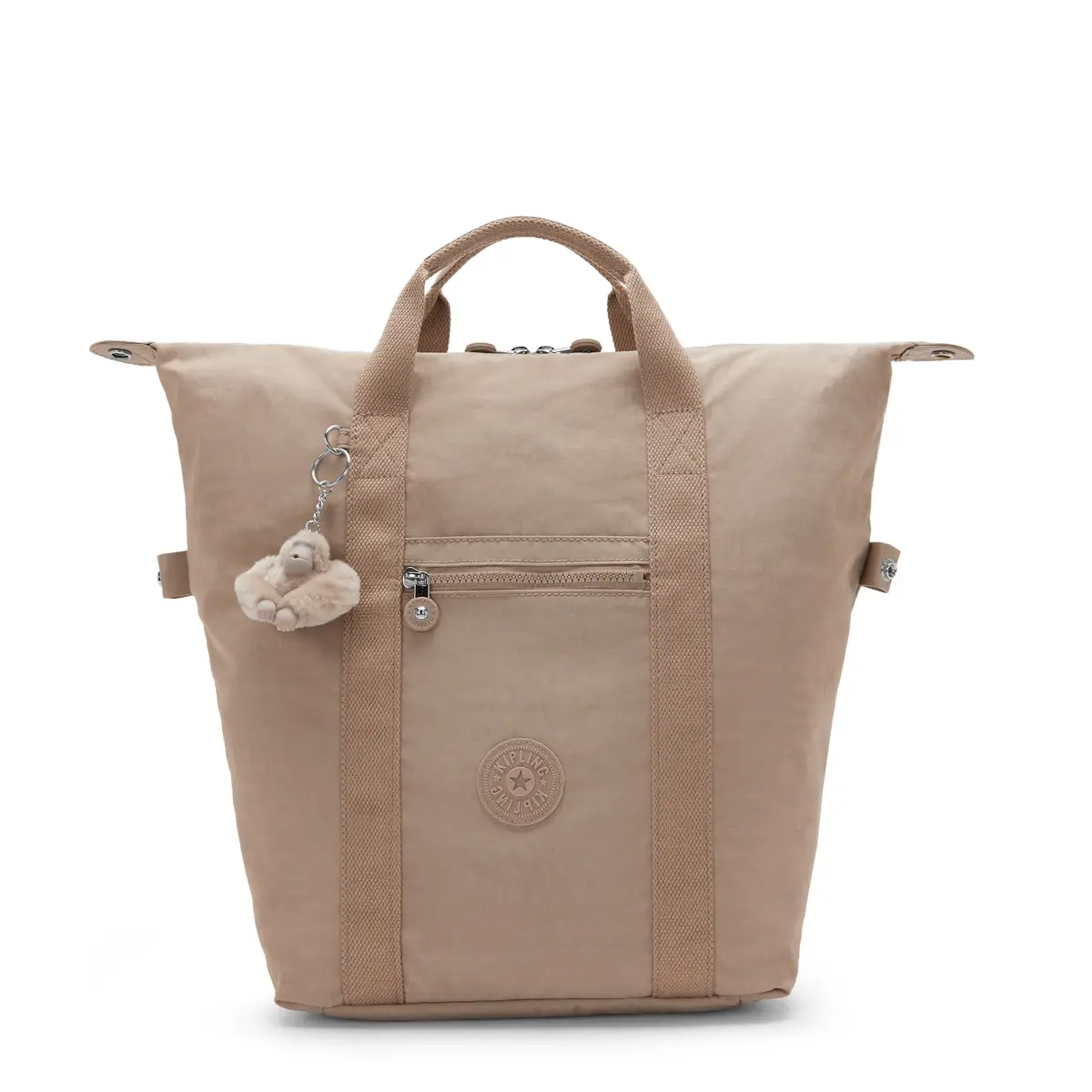 KIPLING - תיק גב למחשב 15" NEW ART BACKPACK – KI9651J00 – tan-beige – 1