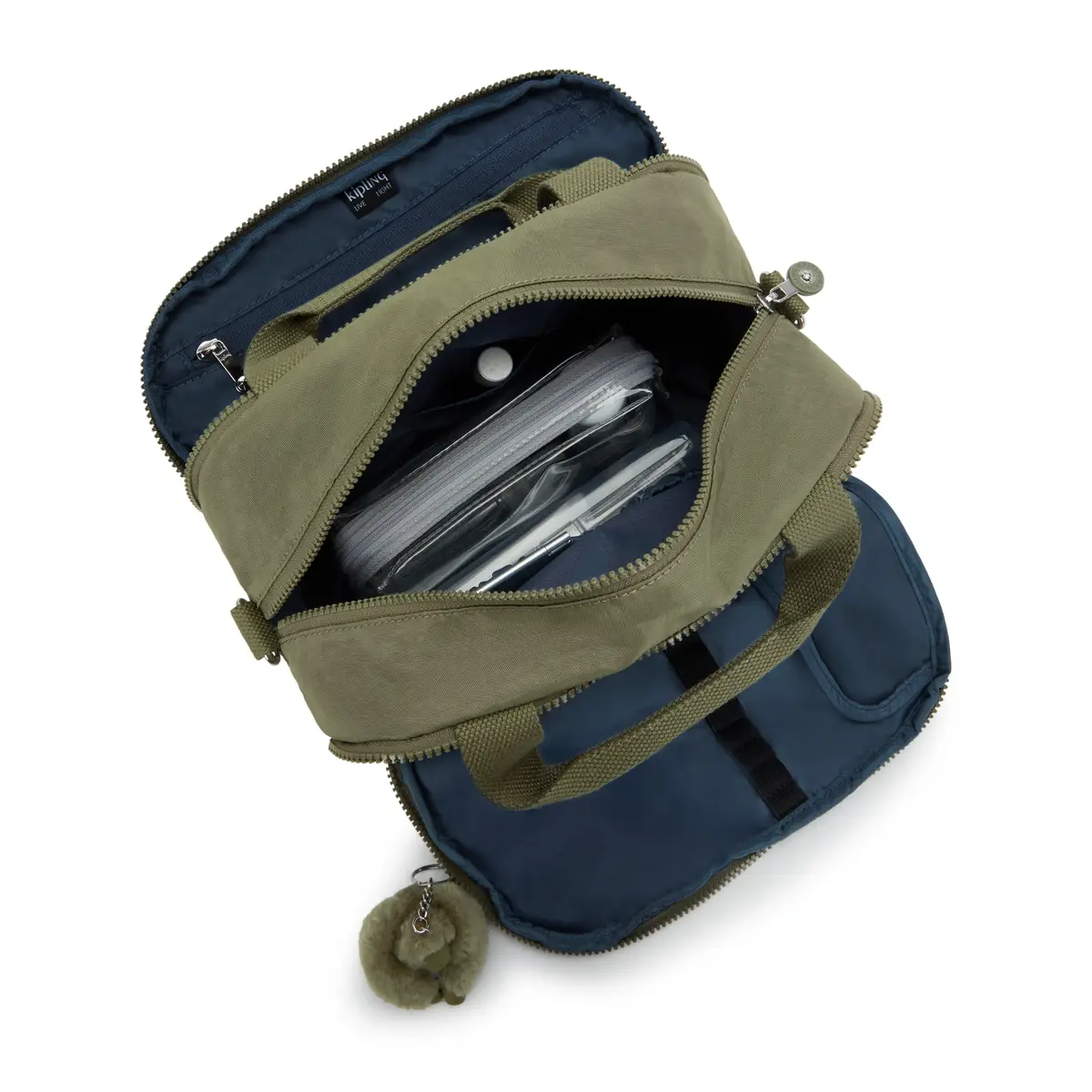 KIPLING - תיק רחצה גדול BEACHPALM M – KI9734RW4 – almost-sage – 3