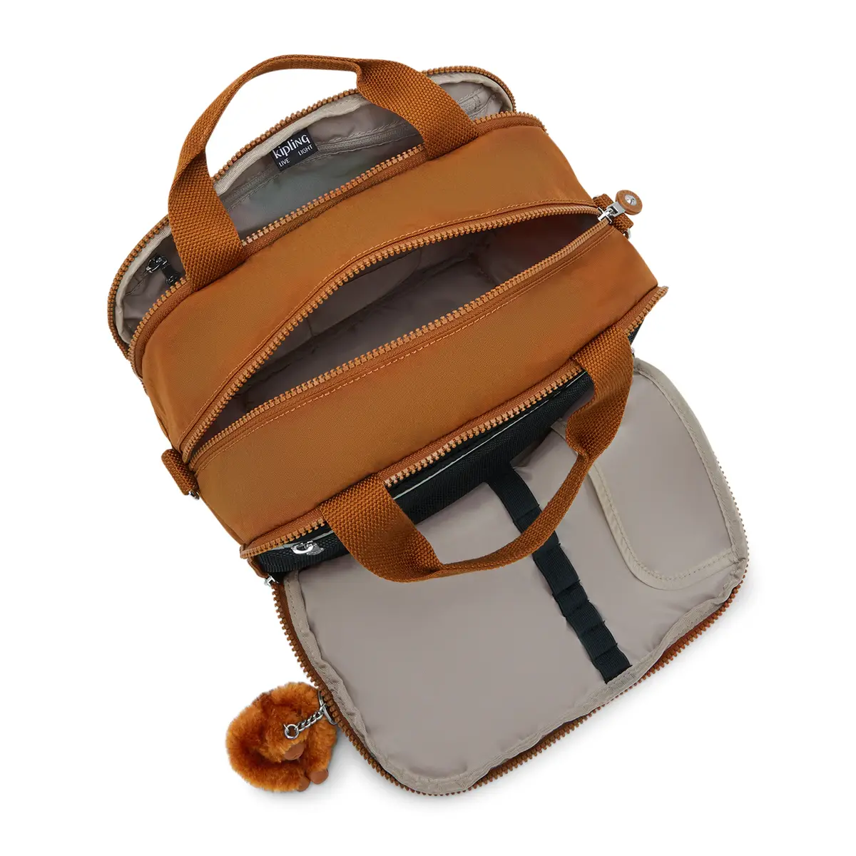 KIPLING - תיק רחצה גדול BEACHPALM M – KI9734TX5 – stylish-mokka – 8