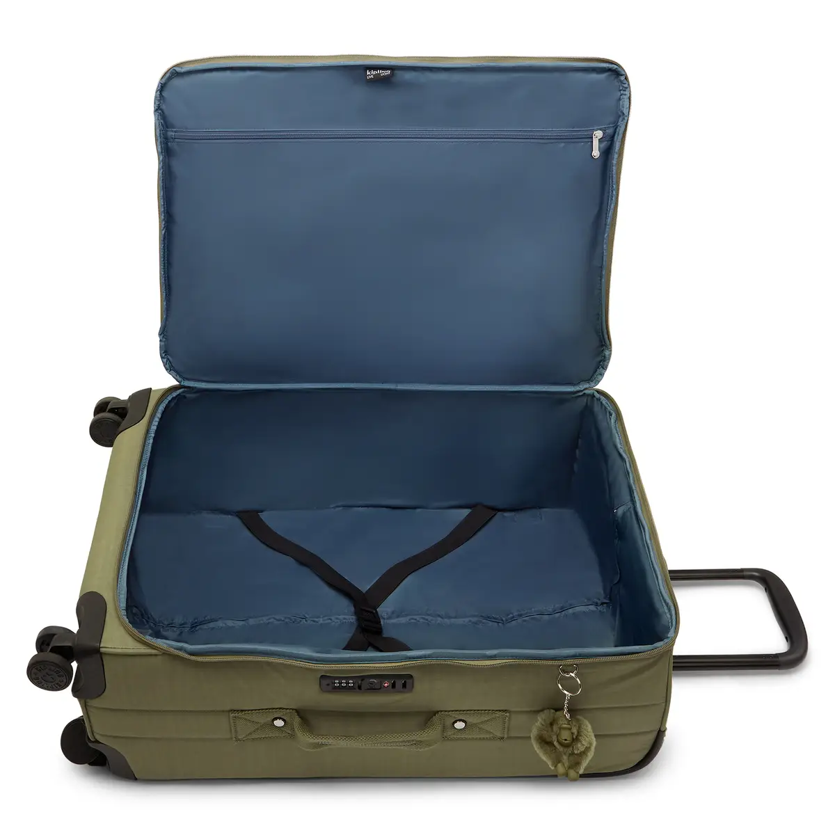KIPLING - מזוודה בינונית מבד JET M – KI9749RW4 – almost-sage – 2