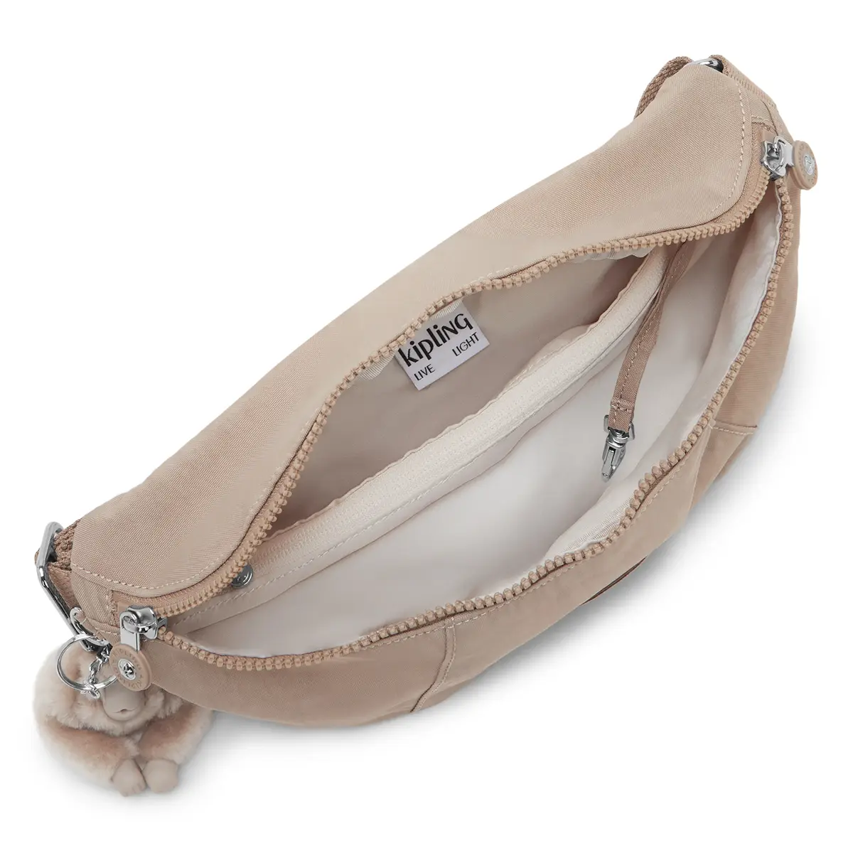 KIPLING - פאוץ׳ בינוני MACI – KI9801J00 – tan-beige – 2