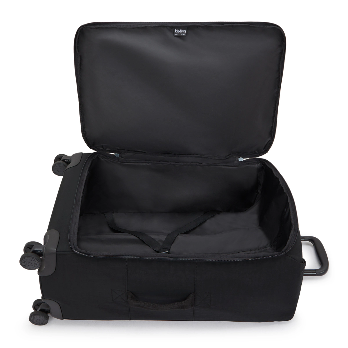 KIPLING - מזוודה בינונית מבד DARCEY UP M – KI9815P39 – black-noir – 2