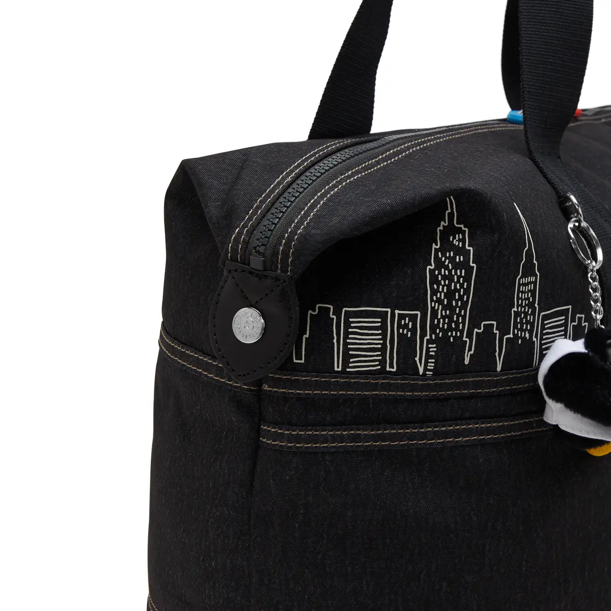 KIPLING - תיק נשיאה גדול ART M FRIENDS – KIA7G3FR9 – skyline-black – 4